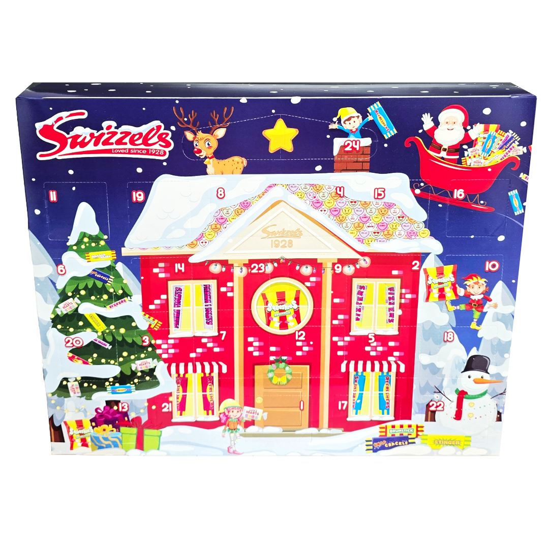 Swizzels Advent Calendar | Retro Sweet Christmas Advent Calendar for Kids Adults Advent Calendar - Tophatter Daily Deals