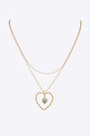 Heart Pendant Stainless Steel Necklace Necklaces - Tophatter Daily Deals