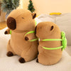 Cuteee Family Kawaii Capybara Plush With Turtle Bag Plushies Squishy Pillow Toy Humidifier - Tophatter Daily Deals