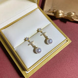 La Perle™ Pearl Earrings Earrings - Tophatter Daily Deals
