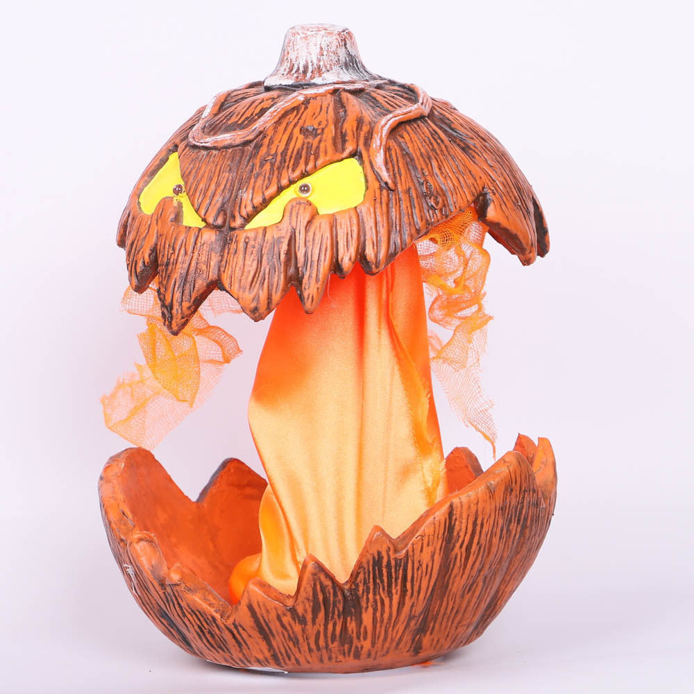 Halloween Pumpkin Decoration With Sound Garden Outdoor 3D Changing Face Moving Picture Frame - Tophatter Daily Deals