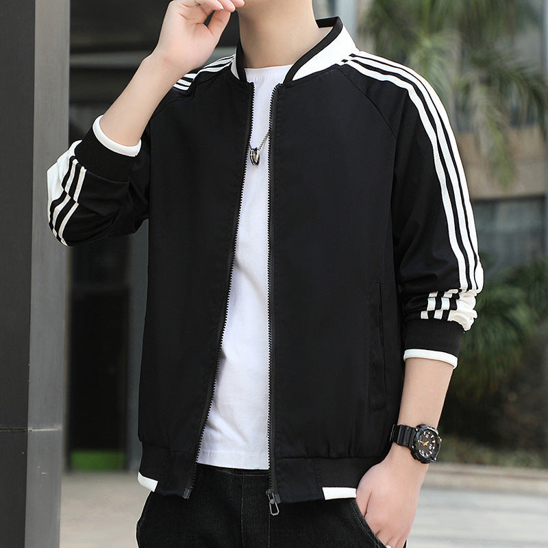 BLACK Jacket Casual Jacket Men 0 - Tophatter Daily Deals