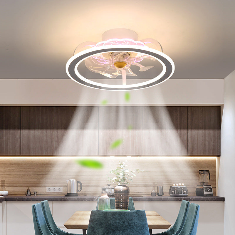 Bedroom Ceiling Lamp Modern Fan Lamp 0 - Tophatter Daily Deals