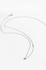 G To K Zircon 925 Sterling Silver Necklace Necklaces - Tophatter Daily Deals