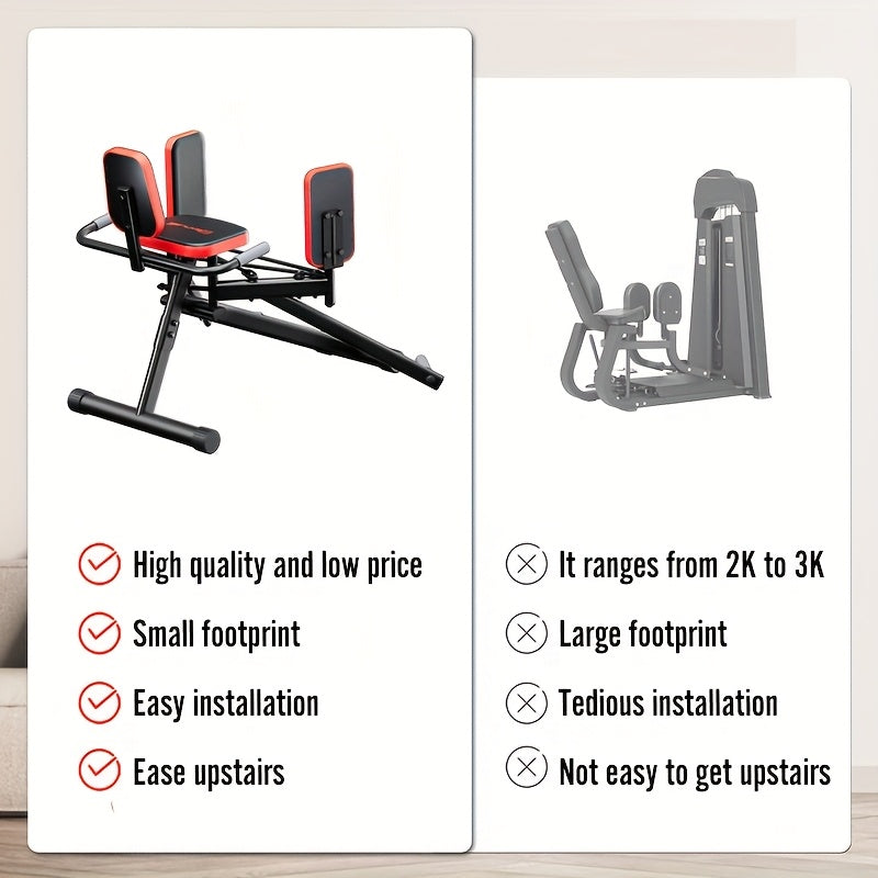 Hip Abdominal Trainer Leg Exerciser Sports & Fitness > Exercise, Gym & Fitness > Weightlifting Machines & Racks - Tophatter Daily Deals