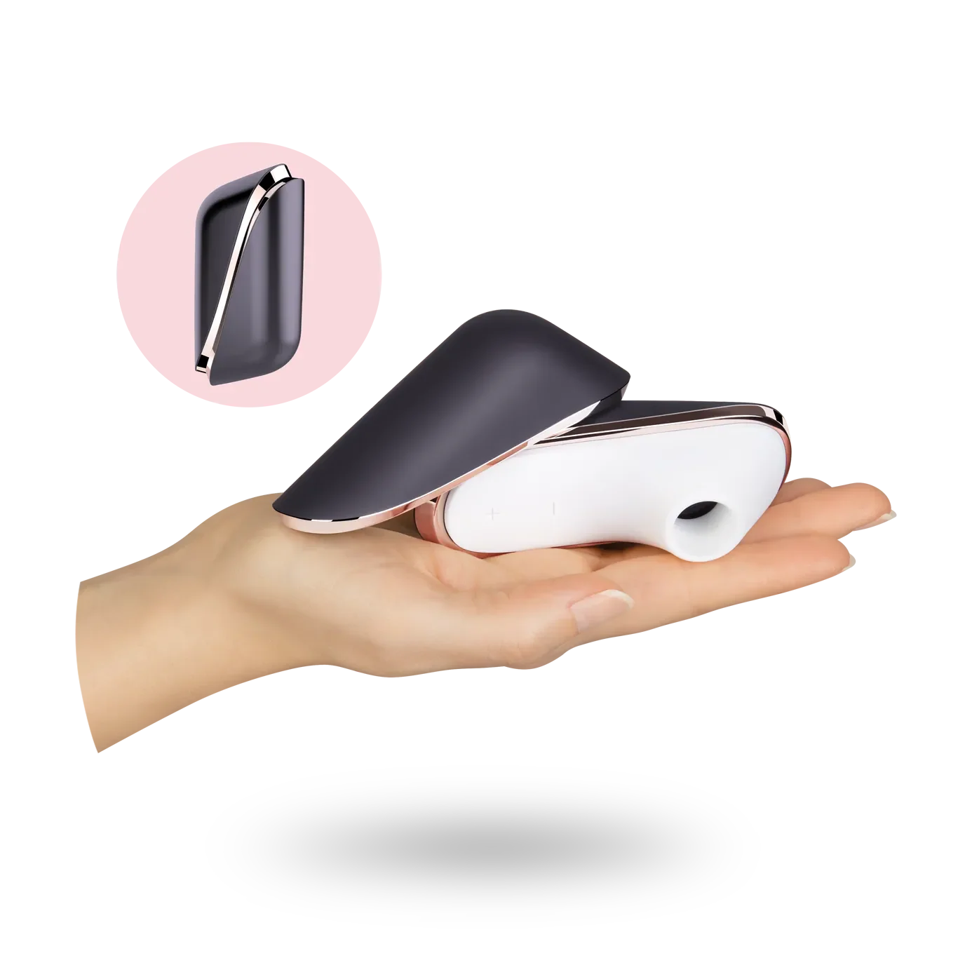 Satisfyer Pro Traveler – Compact Waterproof Vibrator > Sex Toys For Ladies > Air Pulsation - Tophatter Daily Deals