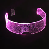 Bar Music Festival Cheer Eye Mask LED Stars Full color rechargeable color 0 - Tophatter Daily Deals
