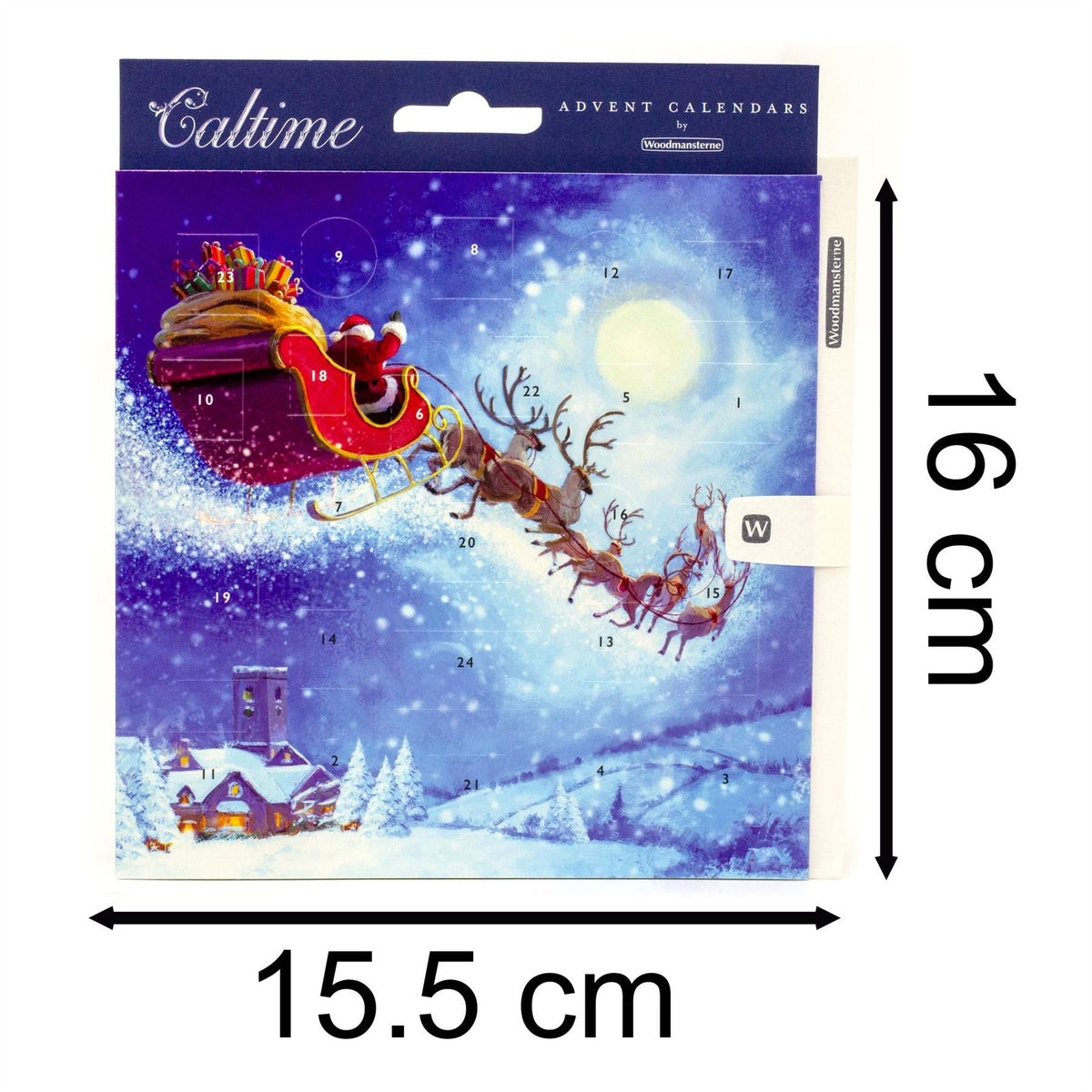 Christmas Deliveries - Christmas Advent Calendar Greetings Card & Envelope Advent Calendar - Tophatter Daily Deals