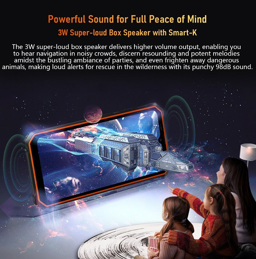 BV6200PRO Rugged Smartphone Unlocked Waterproof Android Phone Rugged Smartphones - Tophatter Daily Deals