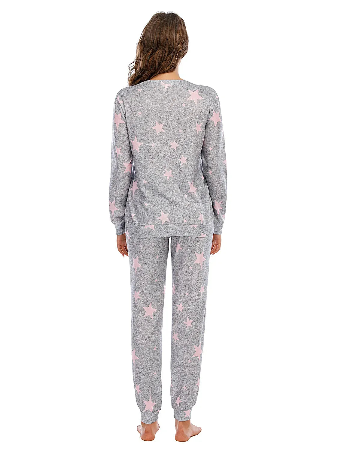 Star Top and Pants Lounge Set Loungewear Sets Apparel & Accessories Fast Shipping Free Shipping H#Y Lingerie Sleepwear Loungewear Loungewear Sets New Deals Sexy sexy lingerie Ship From Overseas Ship from USA USA USA STOCK - Tophatter Daily Deals And Savings