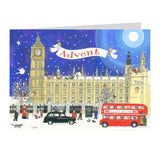 Palace of Westminster - Christmas Advent Calendar Greetings Card & Envelope Advent Calendar - Tophatter Daily Deals