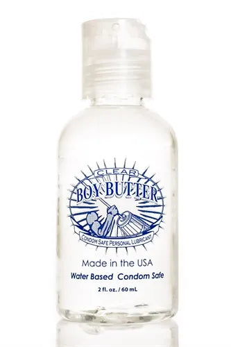 Boy Butter Clear H2O – Water-Based Personal Lubricant 2 Oz > Lube > Hybrid - Tophatter Daily Deals