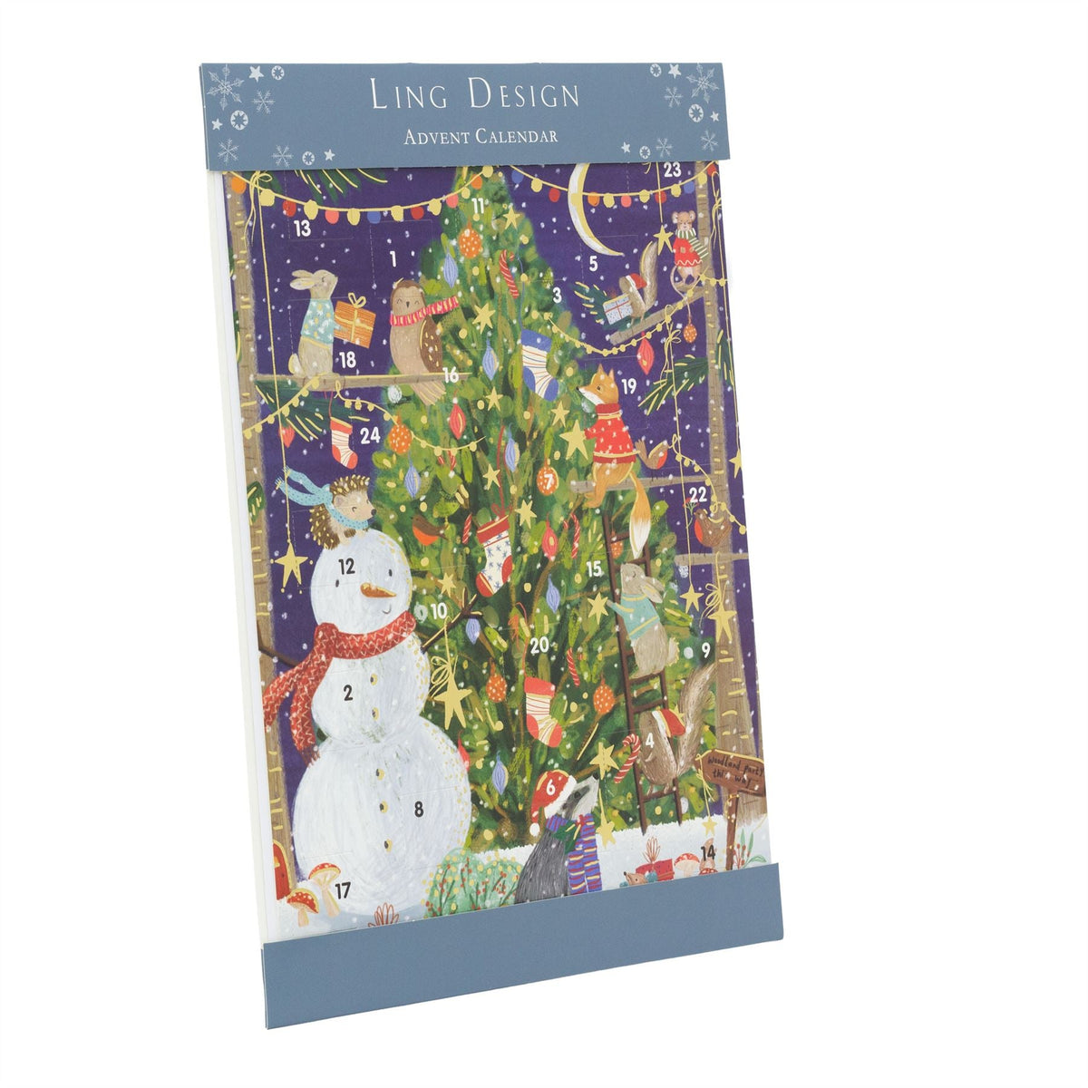 Decorating the Tree Christmas Advent Calendar | Snowman Advent Calendar Advent Calendar - Tophatter Daily Deals