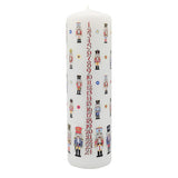 Nutcracker Soldier Christmas Advent Candle | Christmas Pillar Candle - 20cm Advent Candle - Tophatter Daily Deals