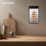 Wall-Mounted Stainless Steel Garbage Bag Dispenser Kitchen Bins - Tophatter Daily Deals