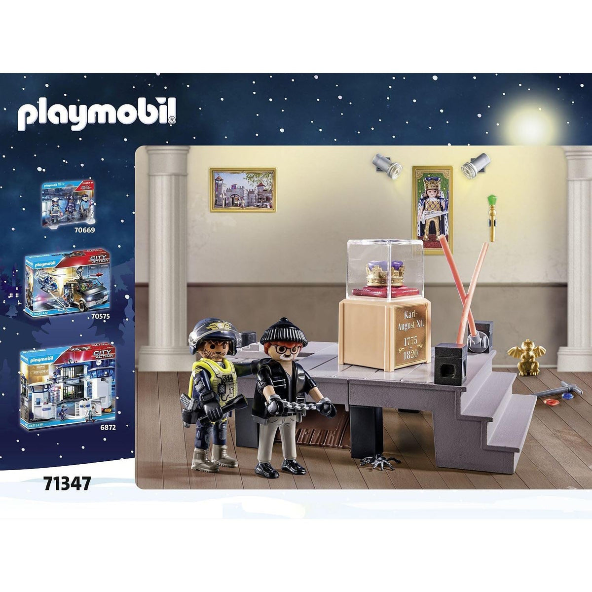 Playmobil Police Museum Theft - Children's Toy Christmas Advent Calendar Advent Calendar - Tophatter Daily Deals