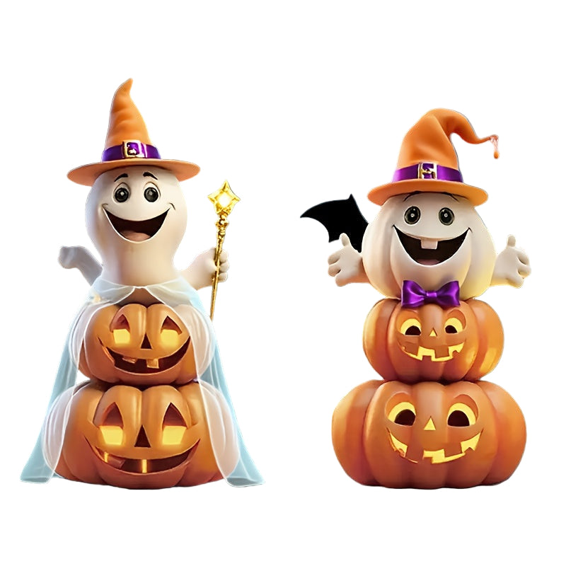 Halloween Garden Decorations Plastic Lawn Decor (2pcs) Halloween - Tophatter Daily Deals