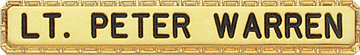 C511 - Custom Engraved Name Plate by Smith & Warren - Tophatter's Weapons'N'Deals Name Plates - Tophatter Daily Deals