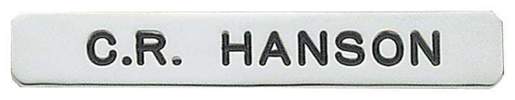 c511a - Custom Engraved Name Plate by Smith & Warren - Tophatter's Weapons'N'Deals Name Plates - Tophatter Daily Deals