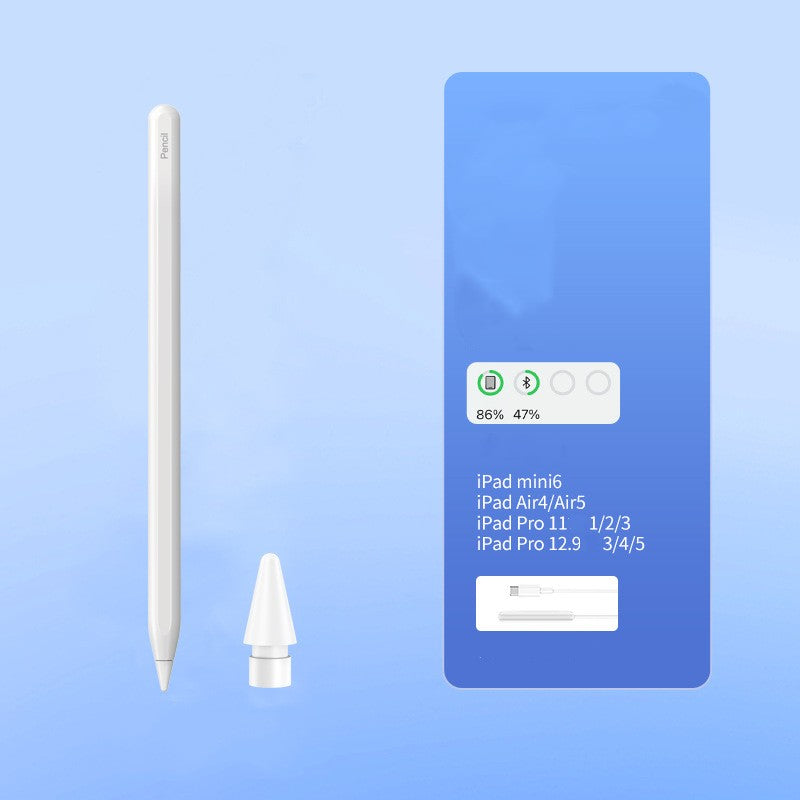 Applicable To Active Flat-panel Touch Magnetic Rechargeable Stylus 6 Style 1PC 0 - Tophatter Daily Deals