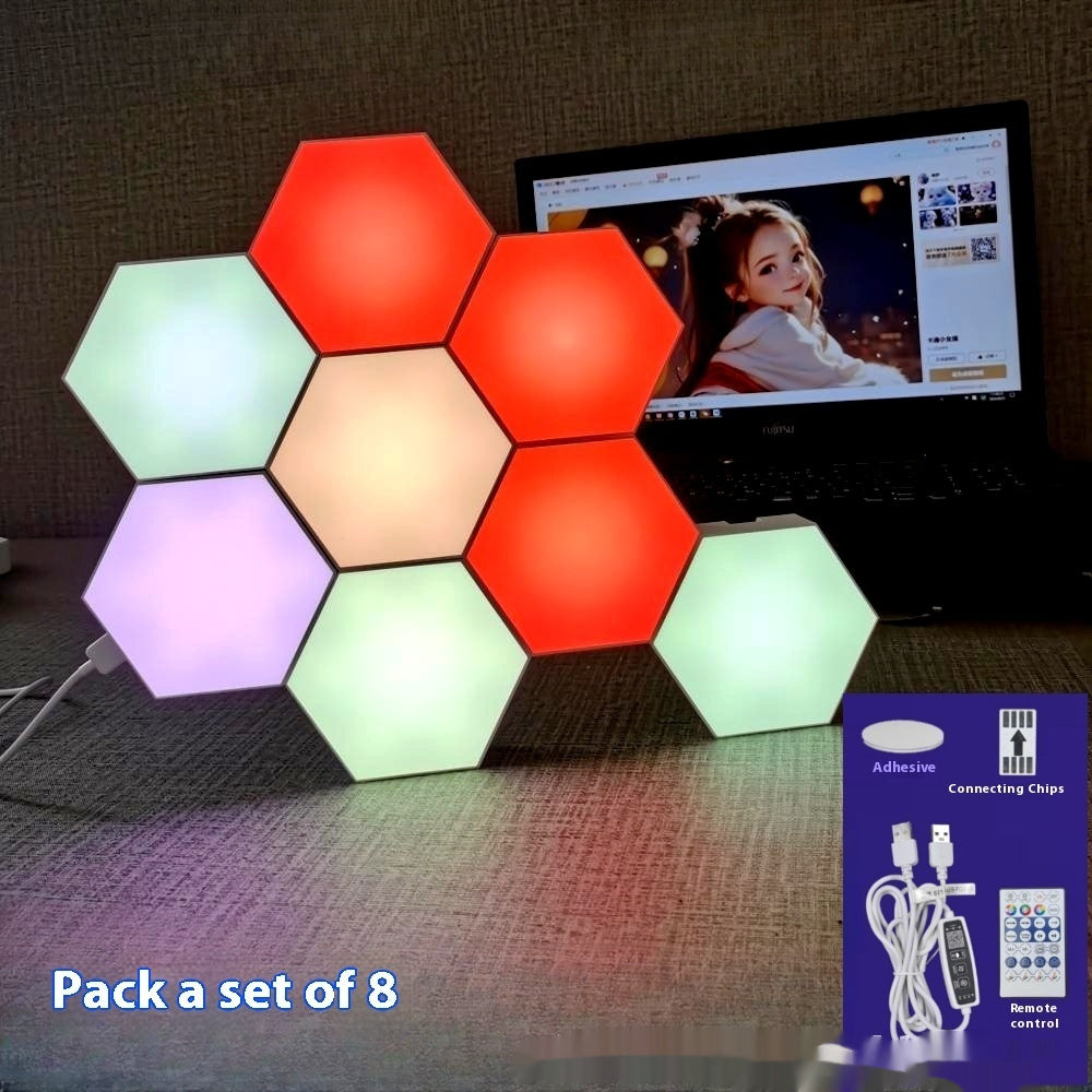Background Wall Quantum Esports Atmosphere Light Strange Light Board 8lights 0 - Tophatter Daily Deals