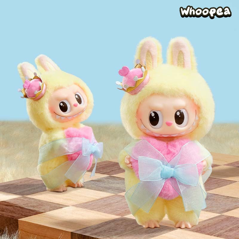 The Monsters Labubu Let's Checkmate Series The Queen Vinyl Plush Hanging Card - Tophatter Daily Deals