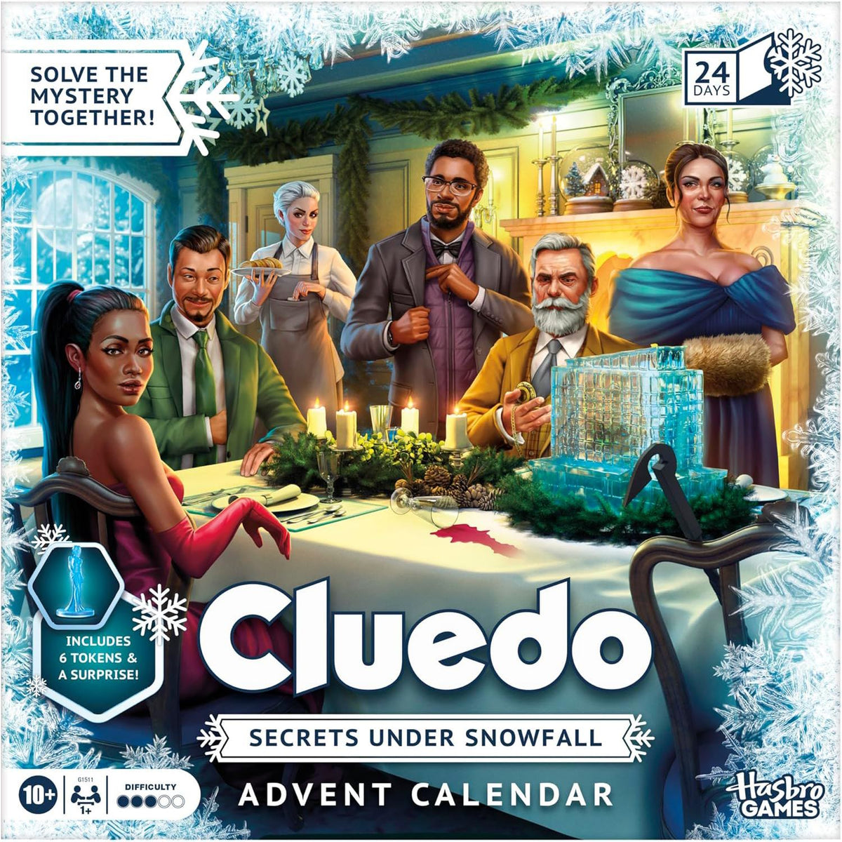 Cluedo Christmas Advent Calendar | Clue Murder Mystery Christmas Advent Calendar Advent Calendar - Tophatter Daily Deals