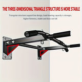 Wall Mounted Pull-Up Bar for Home Fitness Push-Up & Pull-Up Bars - Tophatter Daily Deals