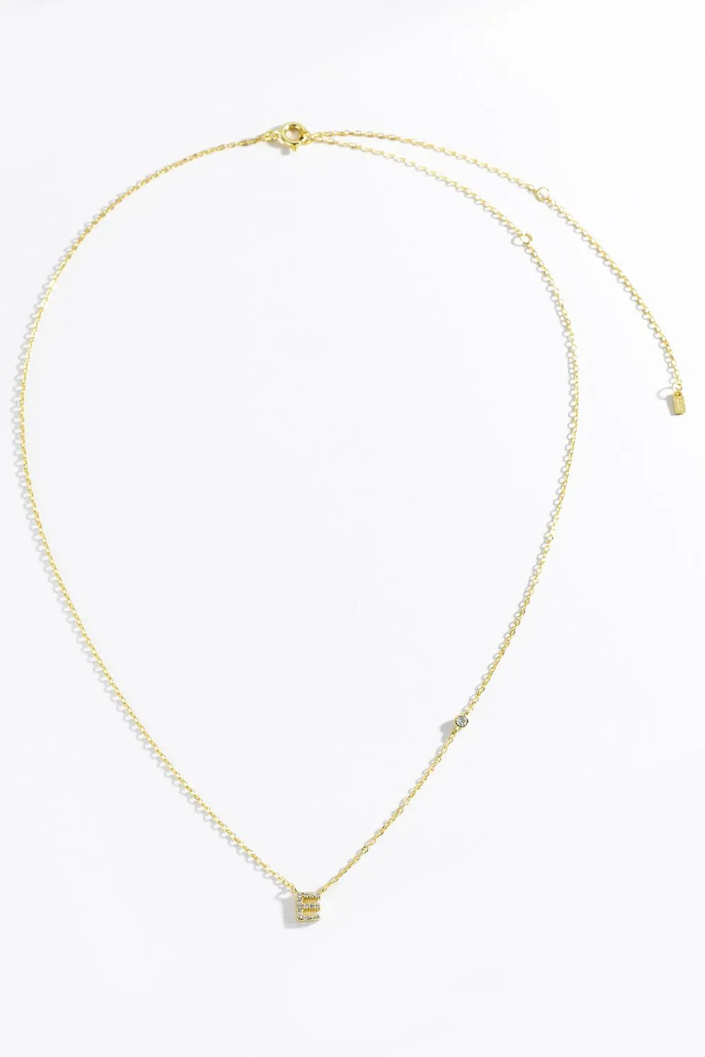 A To F Zircon 925 Sterling Silver Necklace Necklaces - Tophatter Daily Deals