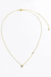 A To F Zircon 925 Sterling Silver Necklace Necklaces - Tophatter Daily Deals