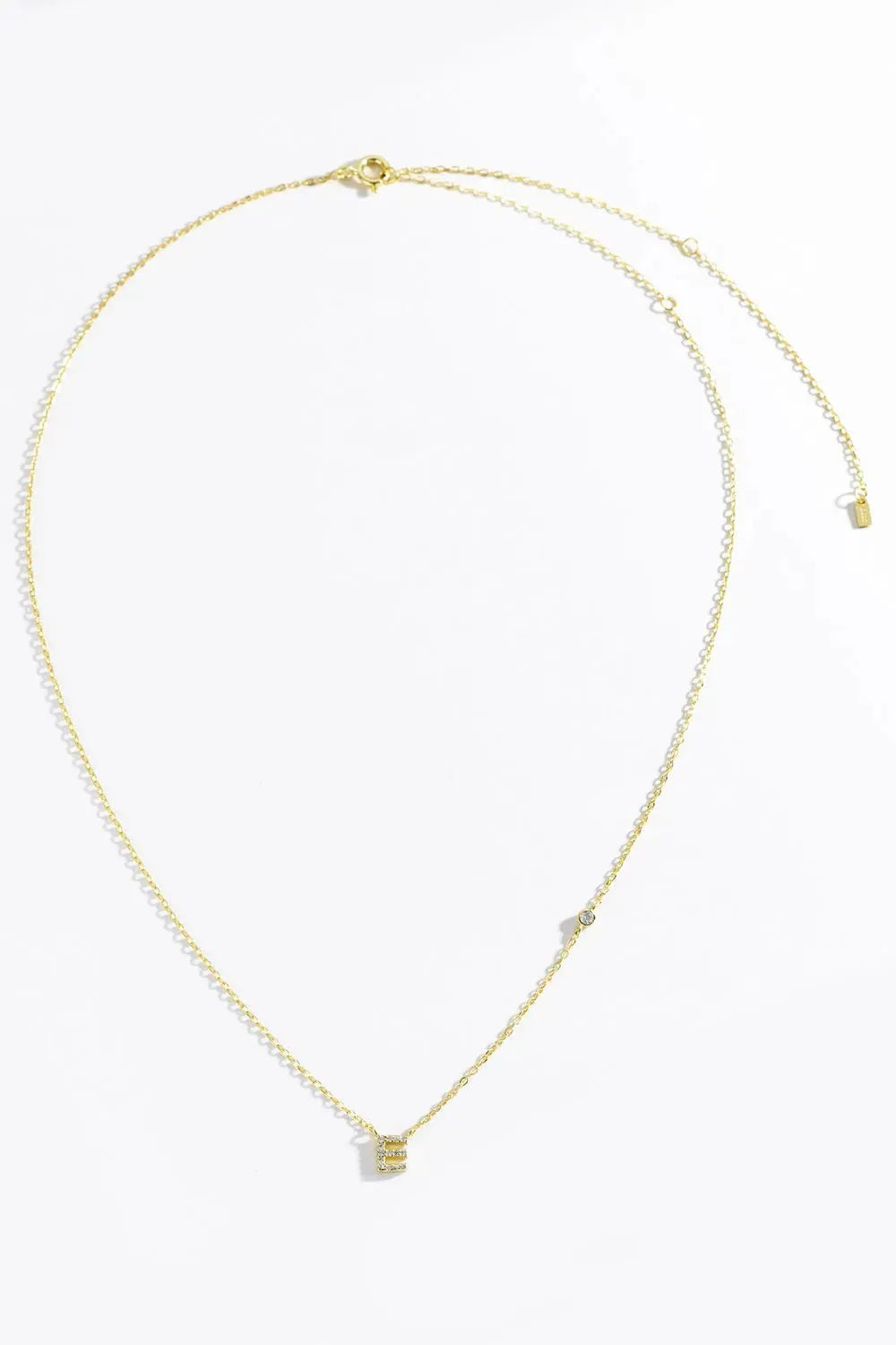 A To F Zircon 925 Sterling Silver Necklace Necklaces - Tophatter Daily Deals