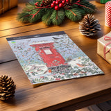 RSPB Christmas Postbox Advent Calendar | Traditional Picture Advent Calendar Advent Calendar - Tophatter Daily Deals