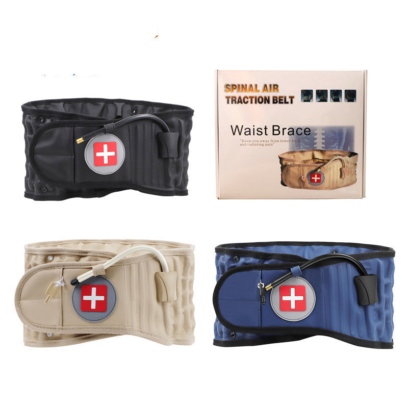 Back Decompression Belt Lumbar Support For Back Pain Relief Lumbar Disc Herniation Lumbar Traction Belt Lumbar Traction Device 0 - Tophatter Daily Deals
