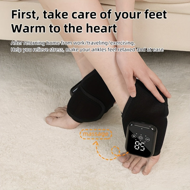 Heating Foot and Ankle Massager Health & Beauty > Massage & Relaxation > Massagers - Tophatter Daily Deals