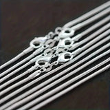 Unisex Snake Chain Necklace Necklaces - Tophatter Daily Deals