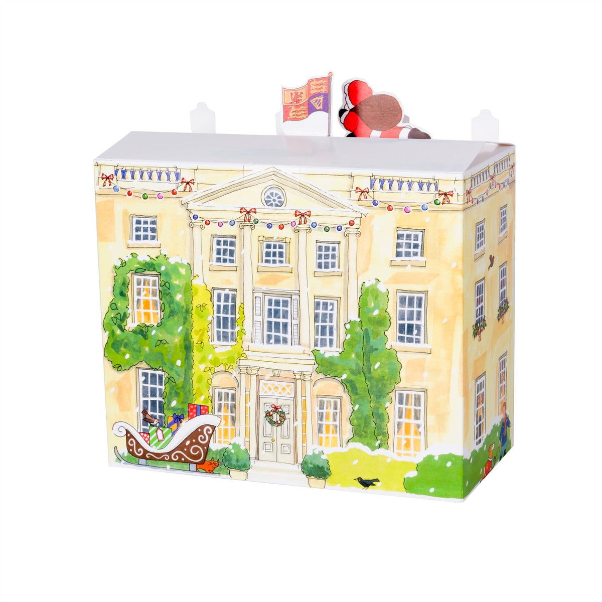 Deluxe 3D Highgrove House Advent Calendar | Freestanding Christmas Advent Calendar | House And Figures Picture Advent Calendar Advent Calendar - Tophatter Daily Deals