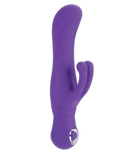 Posh Blue Silicone Thumper Dual Massager with 3 Speeds > Vibrators > Ladies > Rabbit - Tophatter Daily Deals
