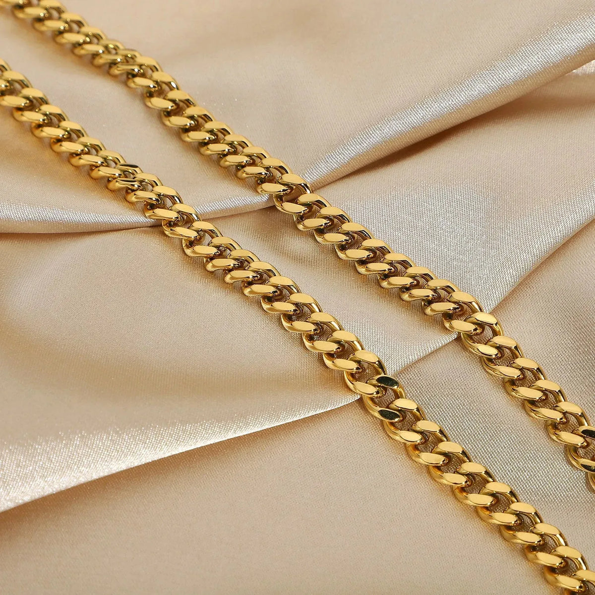 Gold Plated Stainless Steel Necklace Necklaces - Tophatter Daily Deals