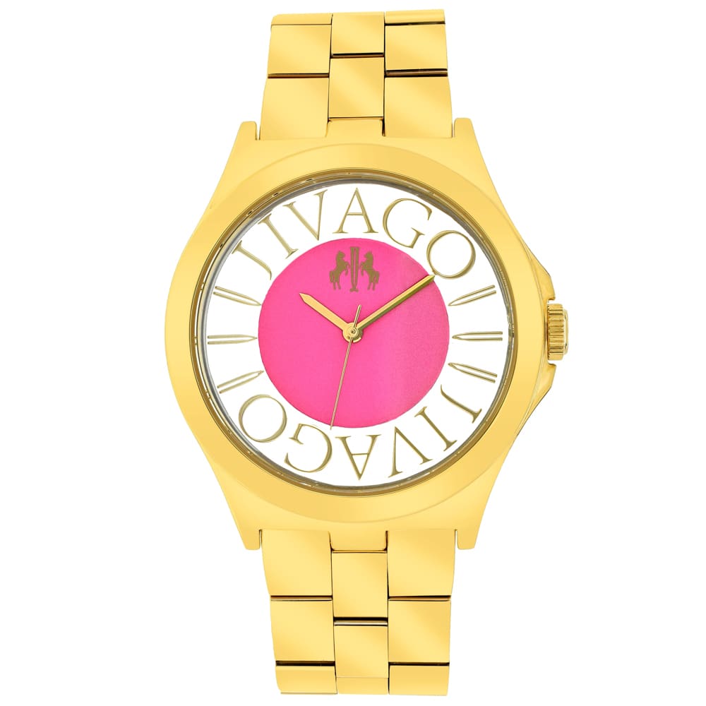 Jivago Women's Fun // JV8413 Pink Watches - Tophatter Daily Deals