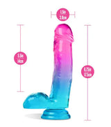 B Yours Candy Colored Dildo – Playful Lifelike Dildo > Dildos > Realistic Dildos - Tophatter Daily Deals