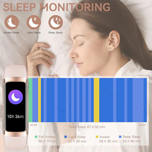 C60 Smart Watch 1.1" Fitness Bluetooth Watch Unbranded Fitness Smart Watch - Tophatter Daily Deals