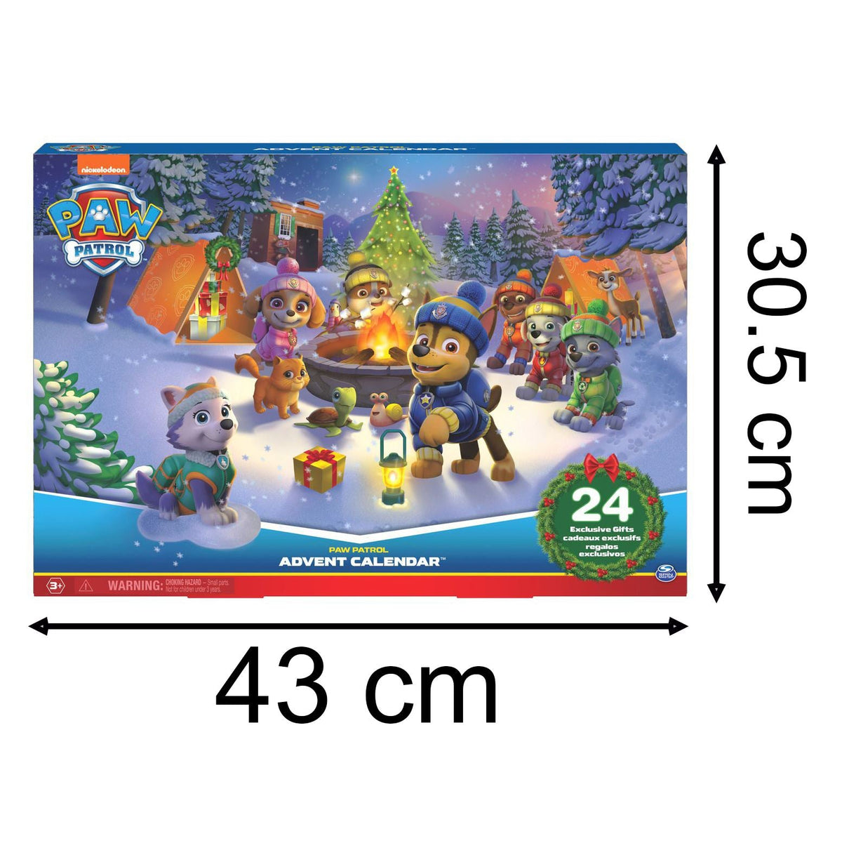 Paw Patrol Christmas Advent Calendar | Kids Paw Patrol Figures & Accessories Advent Calendar - Tophatter Daily Deals