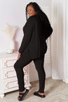 Basic Bae Full Size V-Neck Soft Rayon Long Sleeve Top and Pants Lounge Set Loungewear Sets - Tophatter Daily Deals