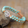 Turquoise Beaded Bracelet Pastel Blue One Size Bracelets - Tophatter Daily Deals