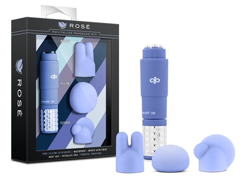 Rose Revitalize Massage Kit – Relaxation Massage Tool > Vibrators > Mini Vibrators - Tophatter Daily Deals