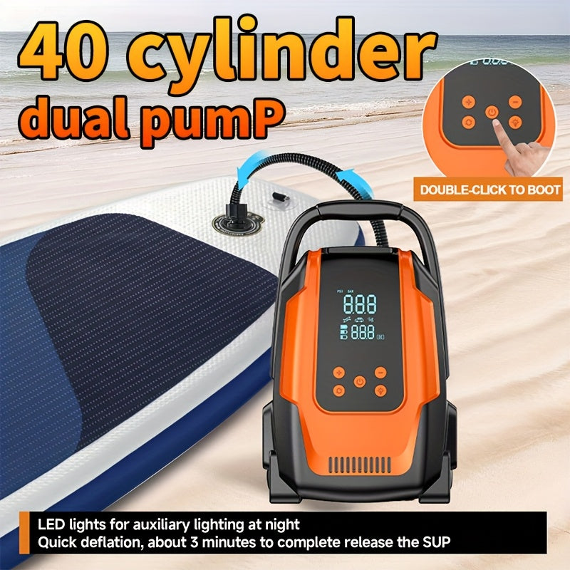 Multifunctional Inflatable Pump with LED Display Tools > Air Compressor > Air Compressors - Tophatter Daily Deals
