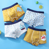 Boys Cartoon Cotton Boxer Shorts Suit Seahorse Vacations 0 - Tophatter Daily Deals