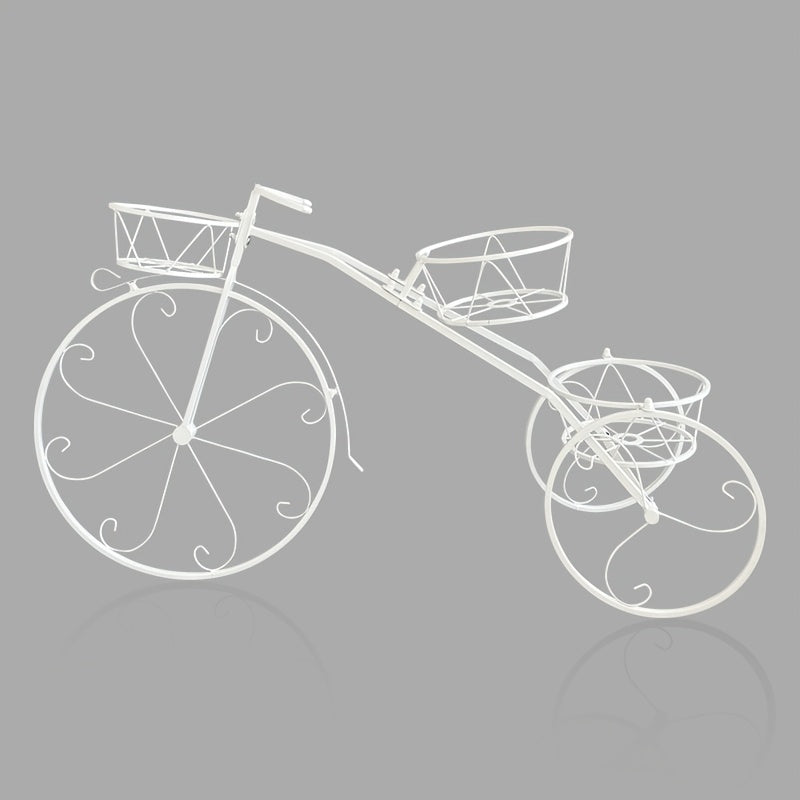 Bicycle Planter Stand for Indoor Outdoor Use Pots, Planters & Accessories - Tophatter Daily Deals