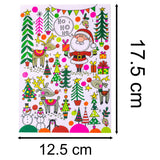 Santa & Reindeer - Christmas Advent Calendar Greetings Card & Envelope Advent Calendar - Tophatter Daily Deals