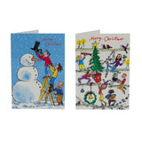 Quentin Blake Charity Christmas Cards | Box of 20 Christmas Cards with 5 Designs Greeting Card - Tophatter Daily Deals